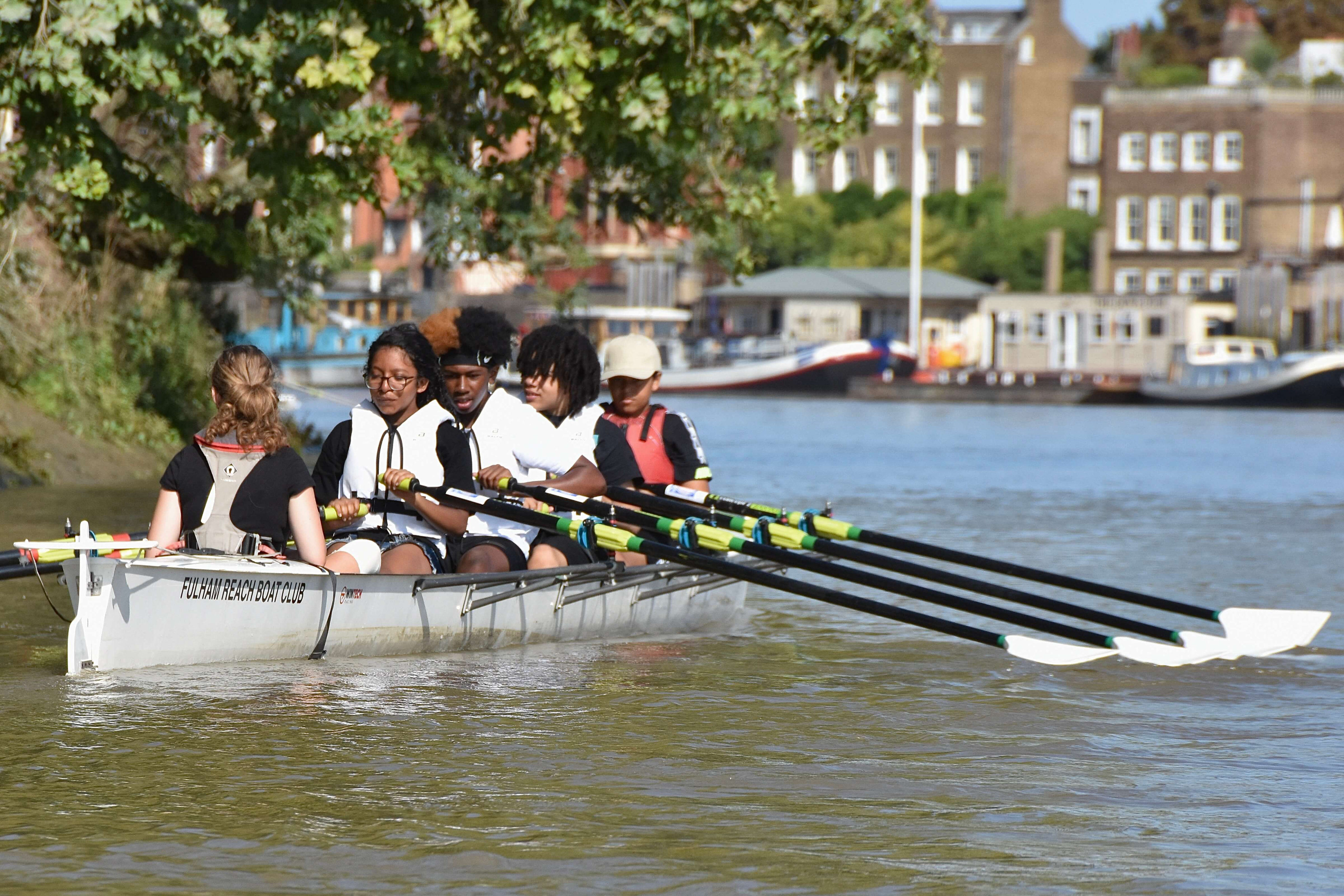 Fulham Reach Boat Club Impact report 2024/2025 Youth Development free watersports weeks